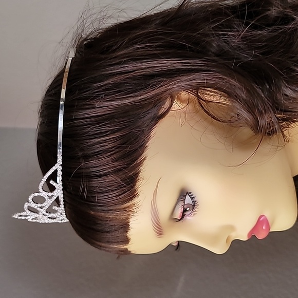 NEW! Wedding Prom Rhinestone Hair Comb Band Tiara main image 6